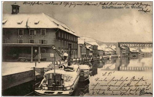 Schaffhausen im Winter