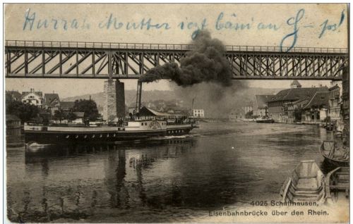 Schaffhausen - Eisenbahnbrücke