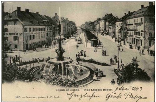 La Chaux de Fonds - Rue Leopold Robert