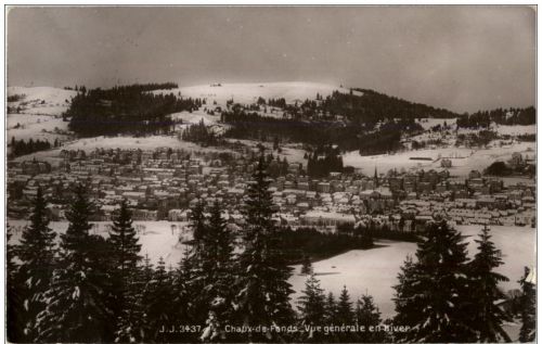 La Chaux de Fonds en hiver
