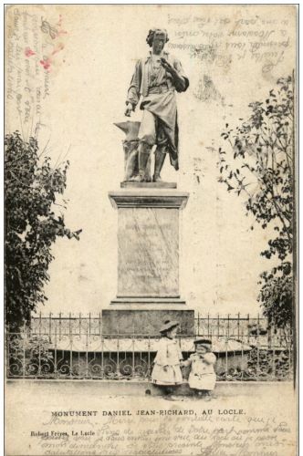 Locle - Monument Daniel Jean Richard