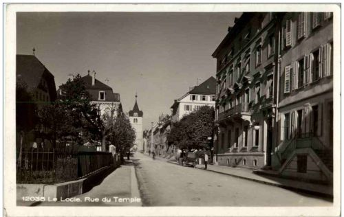 Le Locle - Rue du Temple