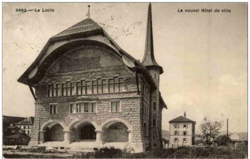 Le Locle - Le nouvel Hotel de ville