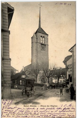 Saint Blaise - Place de l Eglise