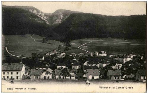 Villeret et la Combe Grede