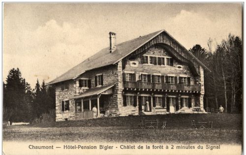 Chaumont - Hotel Pension Bigler