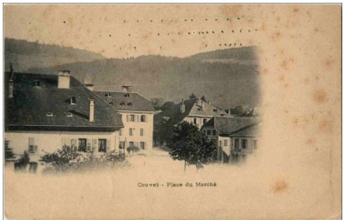 Couvet - Place du Marche
