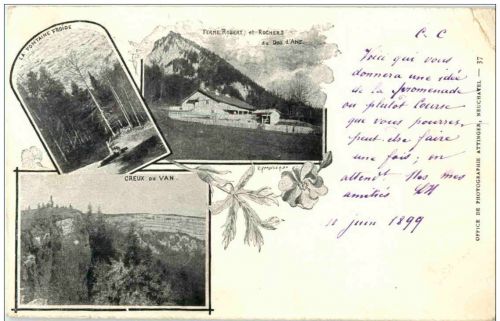 La Ferme Robert et le Creux du Van