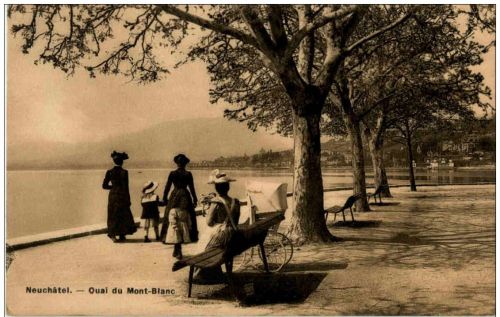 Neuchatel - Quai du Mont Blanc