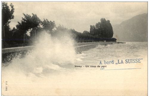 Vevey - Un coup de vent