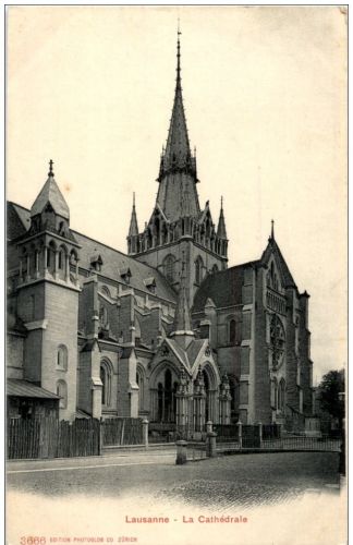 Lausanne - La Cathedrale