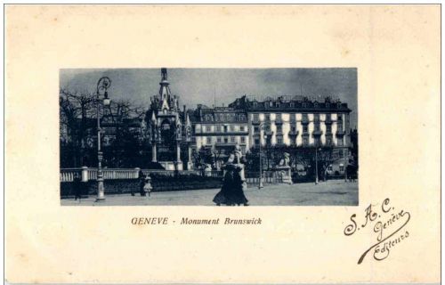 Geneve - Monument Brunswick