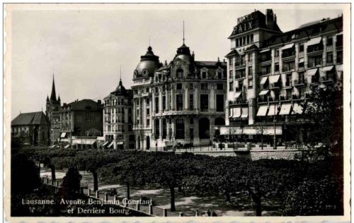 Lausanne - Avenue Benjamin Constant