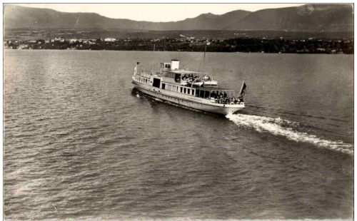 Le Lac Leman - Le bateau suisse