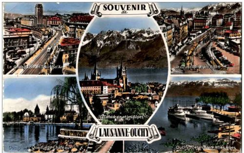 souvenir de Lausanne Ouchy