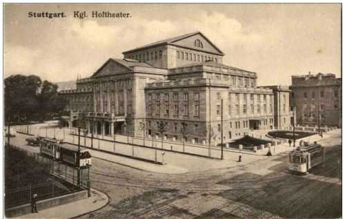 Stuttgart - Kgl Hoftheater