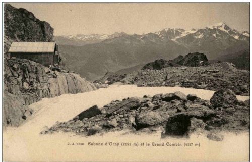 Cabane d Orny - Berghütte