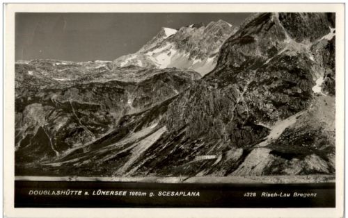 Douglashütte am Lünersee - Berghütte