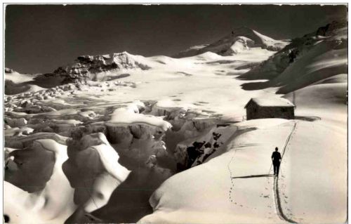 Saas Fee - Berggasthaus Langefluh