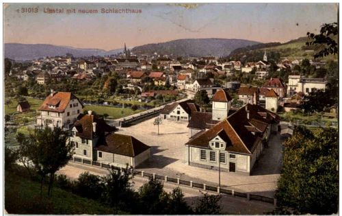 Liestal mit neuem Schlachthaus