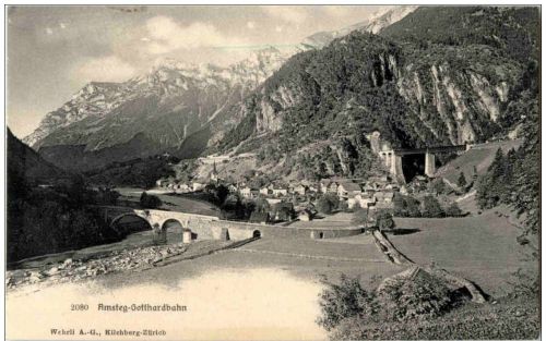 Amsteg Gotthardbahn