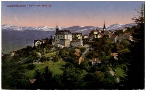 Walzenhausen - Dorf von Westen