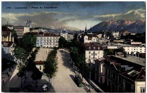 Lausanne - Place du Chauderon