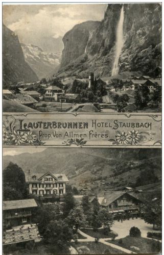 Lauterbrunnen - Hotel Staubbach