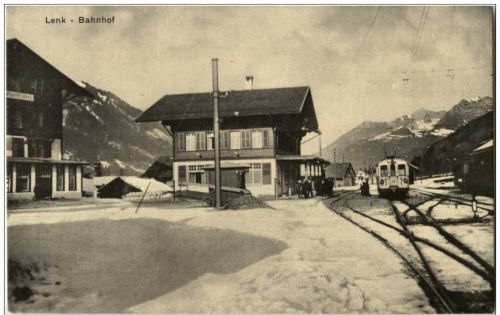 Lenk i S. - Bahnhof