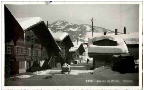 Saanen im Winter