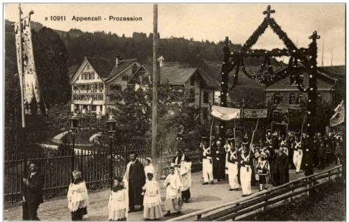 Appenzell Prozession