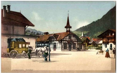 Zweisimmen - Bahnhof