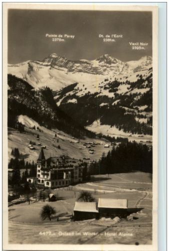Gstaad im winter