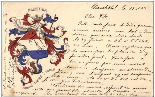 Neuchatel - Industria - Studentika