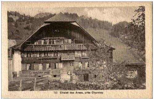 Chalet des Arses pres Charmey