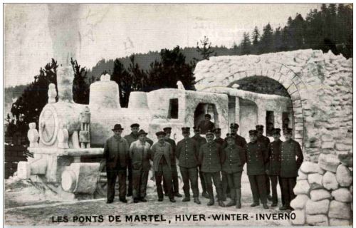 Les Ponts de Martel - Hiver Winter Inverno - Eisenbahn