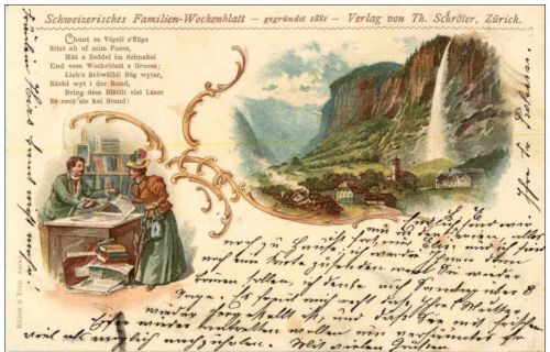 Lauterbrunnen - Litho