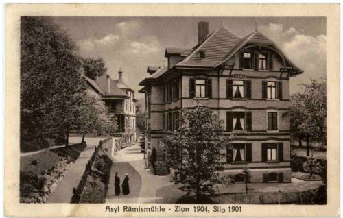 Asyl Rämismühle - Zion 1904 - Silo 1901
