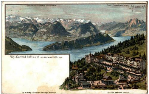 Rigi Kaltbad - Litho