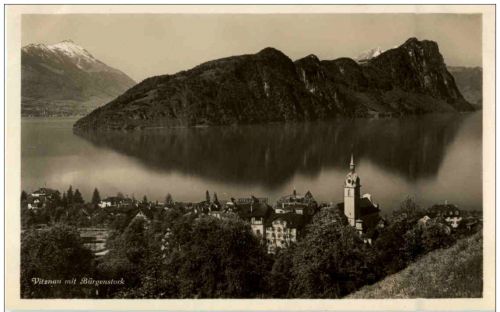 Vitznau mit Bürgenstock