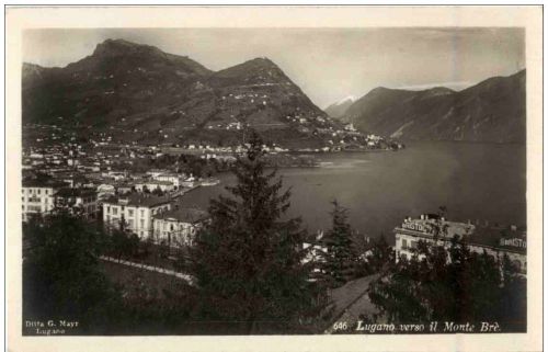 Lugano verso Monte Bre