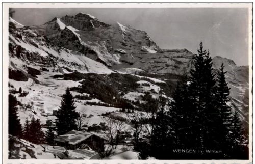 Wengen im Winter