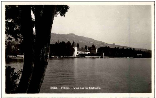Rolle - Vue sur le chateau