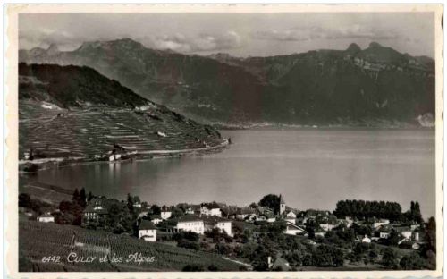 cully et les Alpes