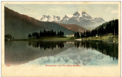 Silvaplana und Piz della Margna