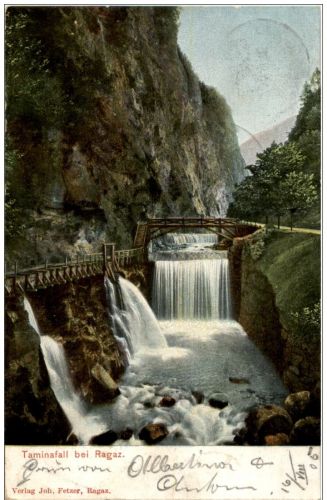 Taminafall bei Ragaz