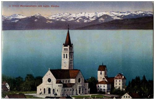 Romanshorn mit kath. Kirche