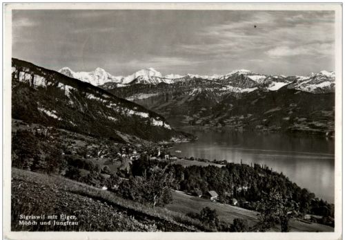 Sigriswil mit Eiger