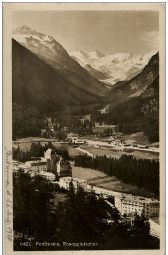 Pontresina - Roseggletscher