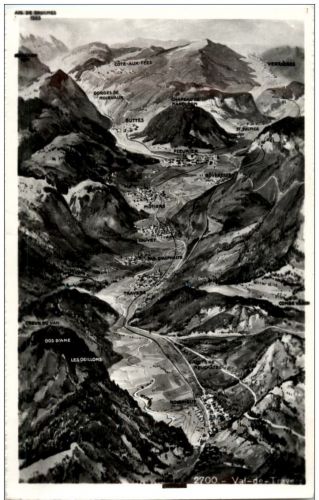 Val de Trave - Panoramakarte